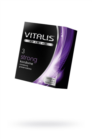 Презервативы "VITALIS" PREMIUM strong  (3шт)