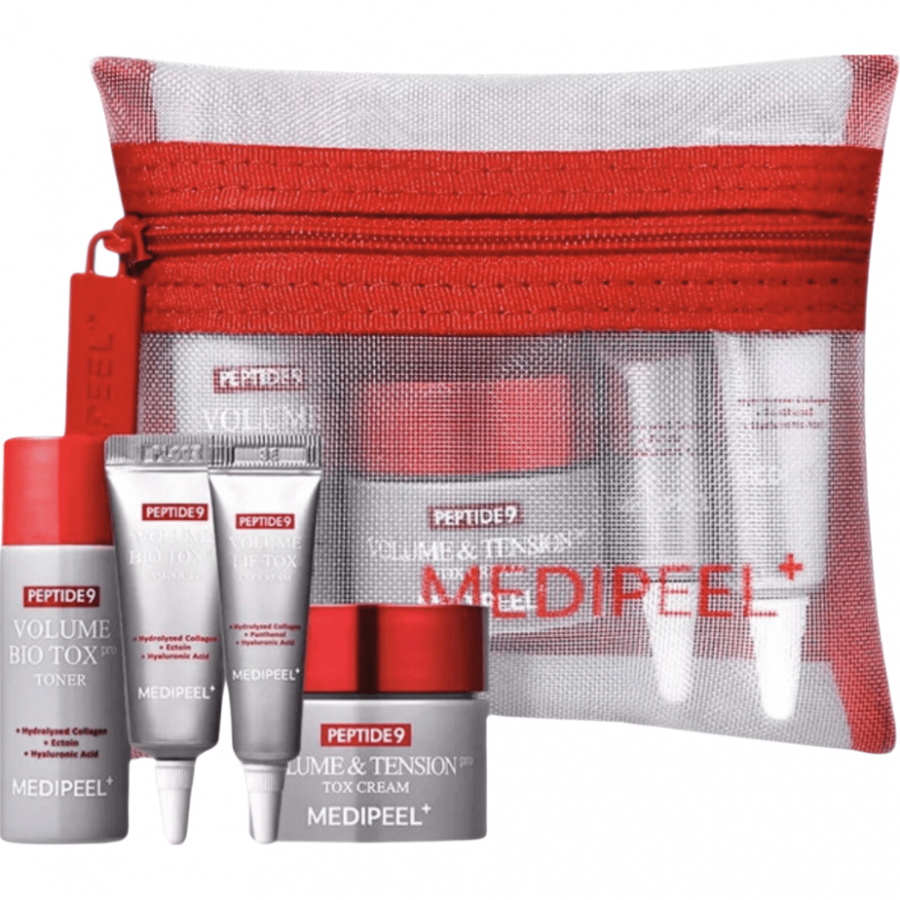 MEDI-PEEL Peptide 9 Volume Bio Tox Trial Kit (20ml+10ml+10g+4ml) Лифтинг-набор миниатюр