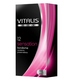 Презервативы "VITALIS" PREMIUM sensation (12шт)