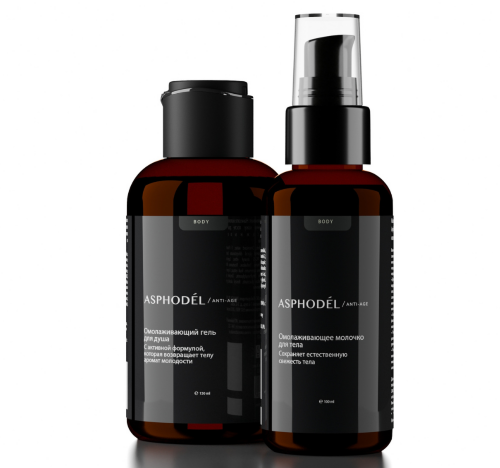 ASPHODEL, Набор для тела, возвращающий запах молодости, 150мл + 100мл