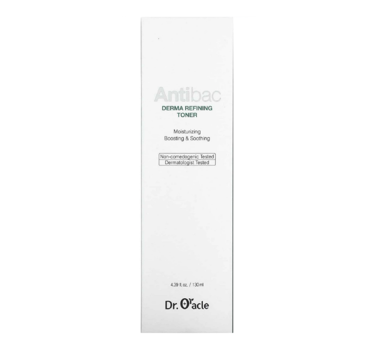 DR.ORACLE Матирующий и балансирующий тоник для кожи, 130 мл, Antibac Derma Refining Toner