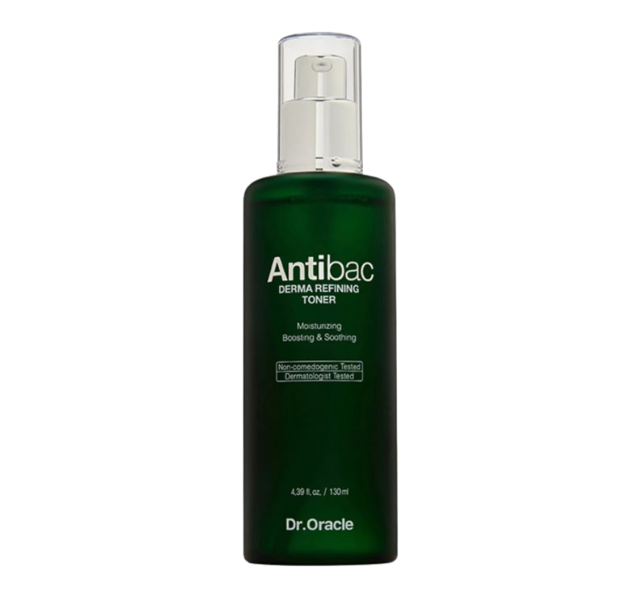 DR.ORACLE Матирующий и балансирующий тоник для кожи, 130 мл, Antibac Derma Refining Toner