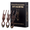 FIONA FRANCHIMON (№1 HAIRPIN), Шпильки коричневого цвета (набор из 3 шпилек)