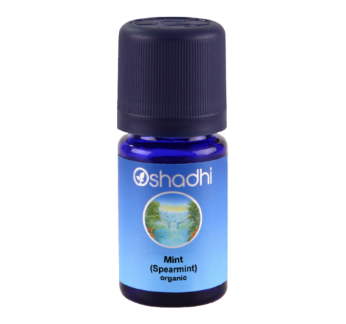 OSHADHI, Мята колосистая, органическая, натуральное эфирное масло, 10 мл, Mentha spicata
