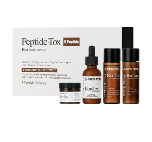 MEDI-PEEL, Peptide-Tox Bor Набор для лица с эффектом ботокса, (30ml+30ml+30ml+50ml)