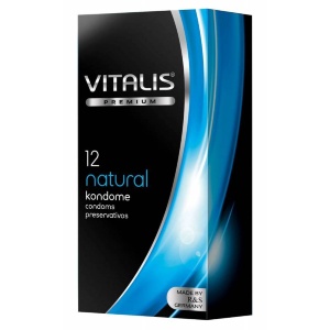 Презервативы "VITALIS" PREMIUM natural (12шт)