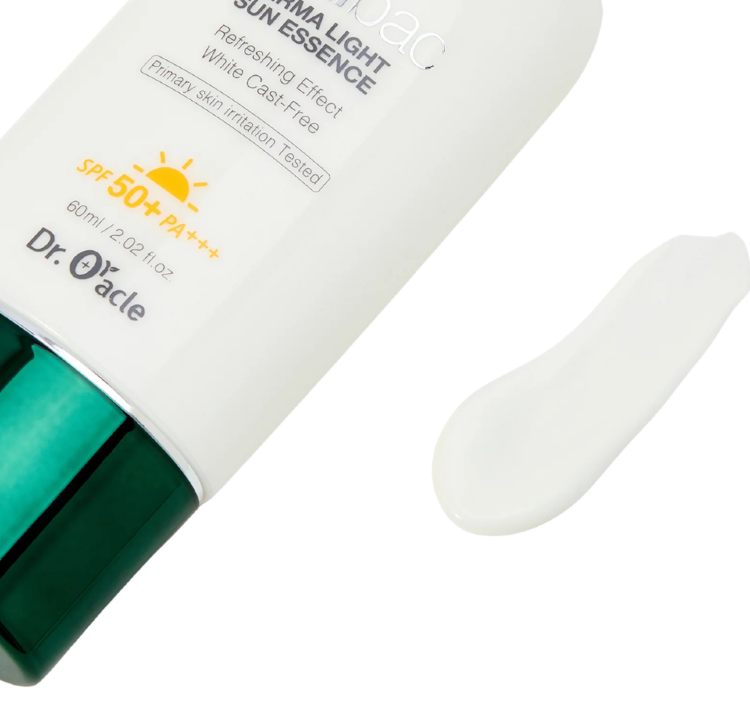 DR.ORACLE Легкая солнцезащитная эссенция для лица, 60мл, Antibac Derma Light Sun EssenceSPF50+ РА+++