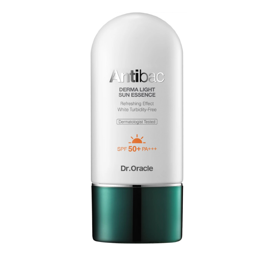 DR.ORACLE Легкая солнцезащитная эссенция для лица, 60мл, Antibac Derma Light Sun EssenceSPF50+ РА+++