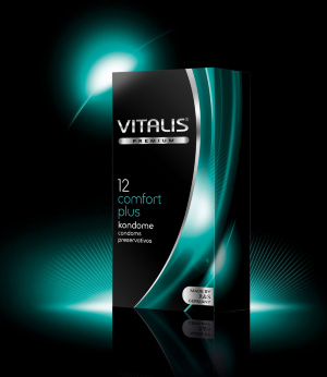 Презервативы "VITALIS" PREMIUM comfort plus (12шт)