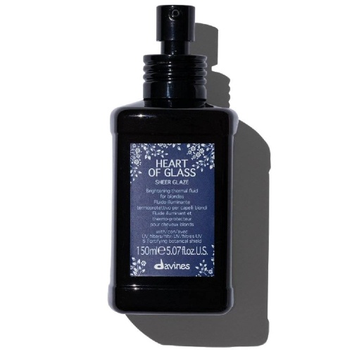 DAVINES, Флюид для абсолютного сияния блонд 150 мл, Heart of glass sheer glaze
