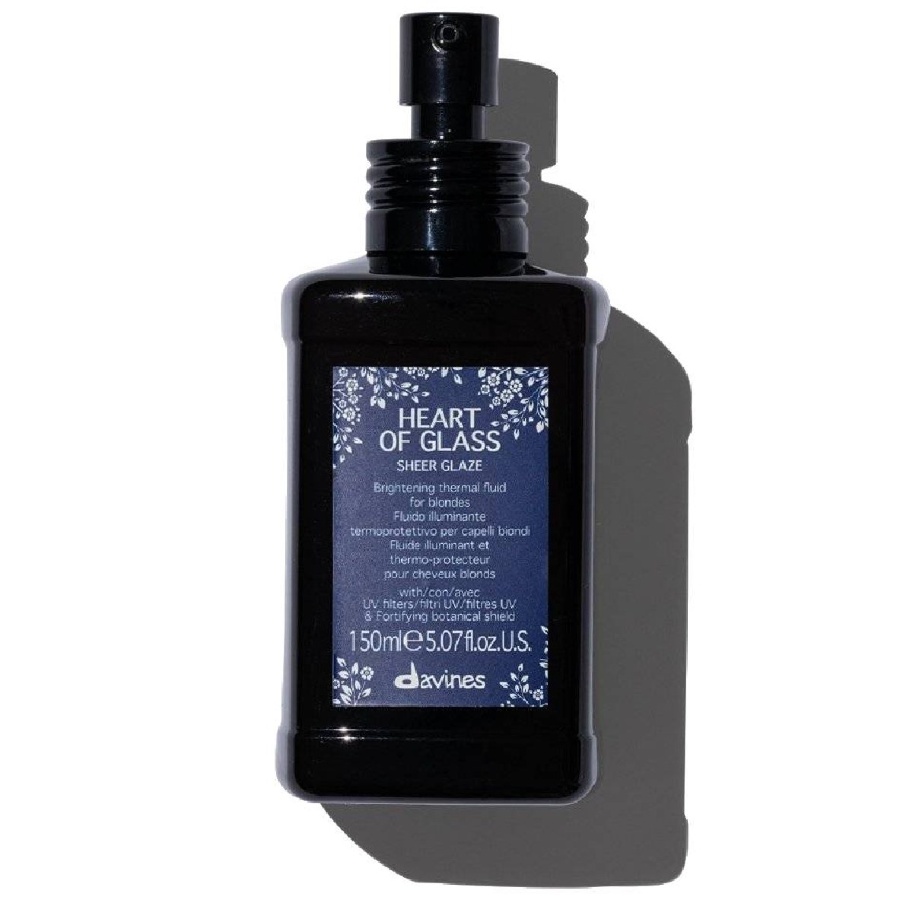 DAVINES, Флюид для абсолютного сияния блонд 150 мл, Heart of glass sheer glaze