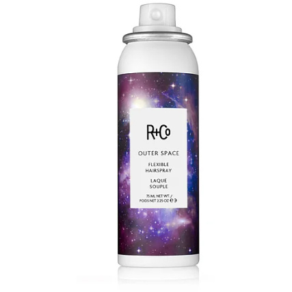 R+CO, ГАЛАКТИКА Спрей для укладки подвижной фиксации (тревел), 75 мл, OUTER SPACE Flexible Hairspray