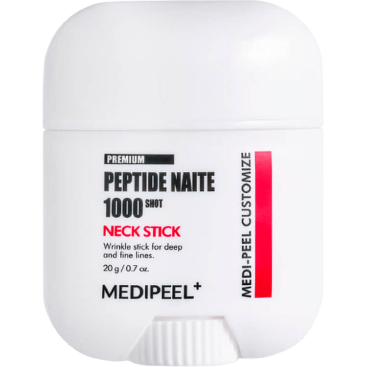 MEDI-PEEL, Укрепляющий стик для зоны шеи и декольте, 20г, Premium Peptide Naite 1000 Shot Neck Stick