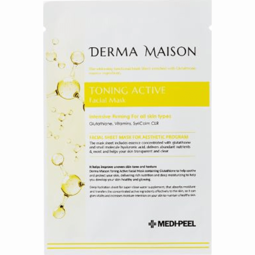 MEDI-PEEL, Маска с витаминным комплексом, 23 мл, Derma Maison Toning Active Facial Mask